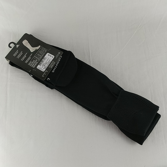 3 Adidas Soccer Formation Elite Socks Black Size M - Picture 4 of 6